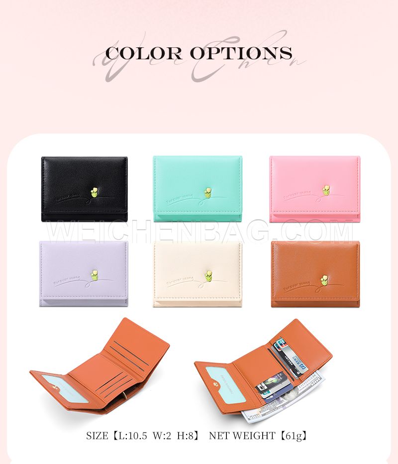 Ladies Short Purse 8446-001Y