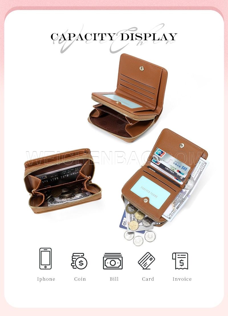Ladies Short Purse 8409-001Y