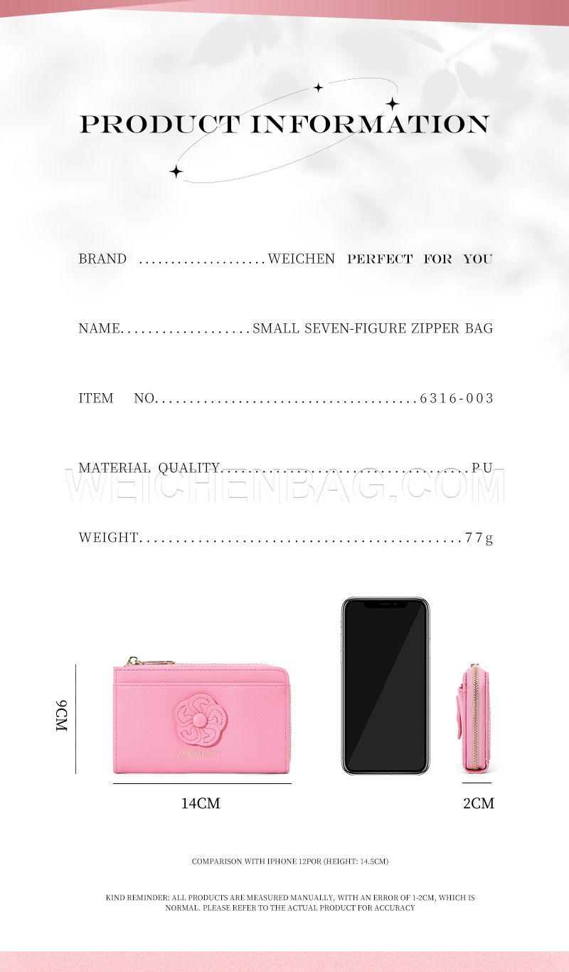 Ladies Short Purse 6316-003