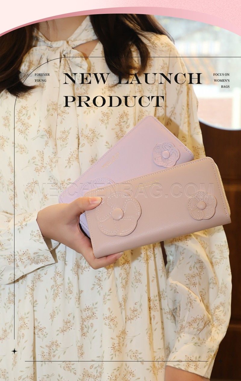 Ladies Long Purse 6307-001Y