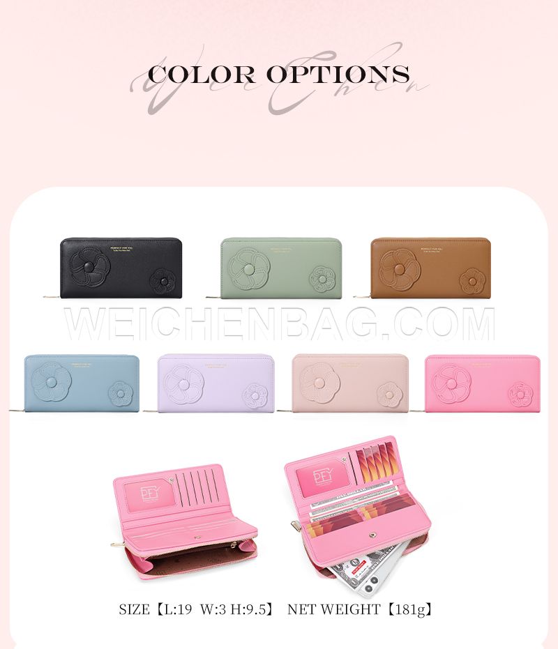 Ladies Long Purse 6307-001Y