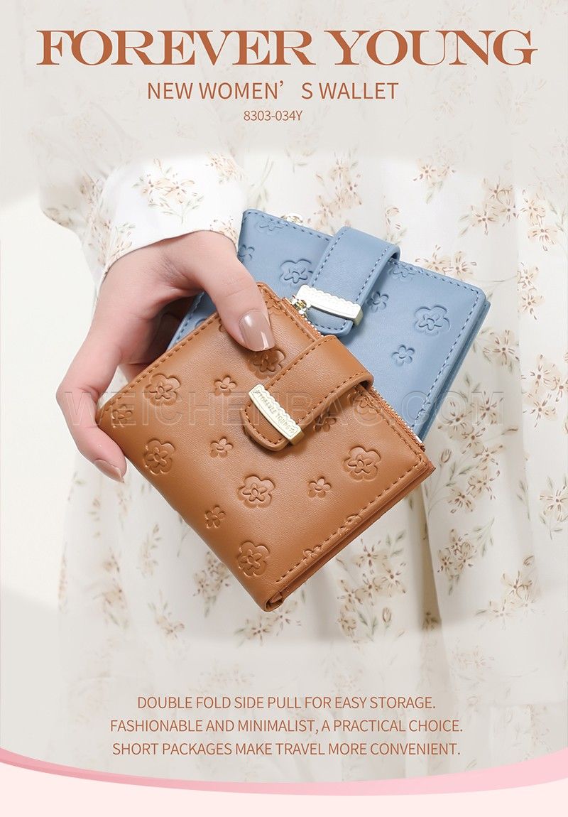 Ladies Short Purse 8303-034Y