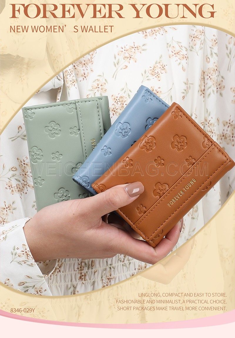 Ladies Short Purse 8346-029Y