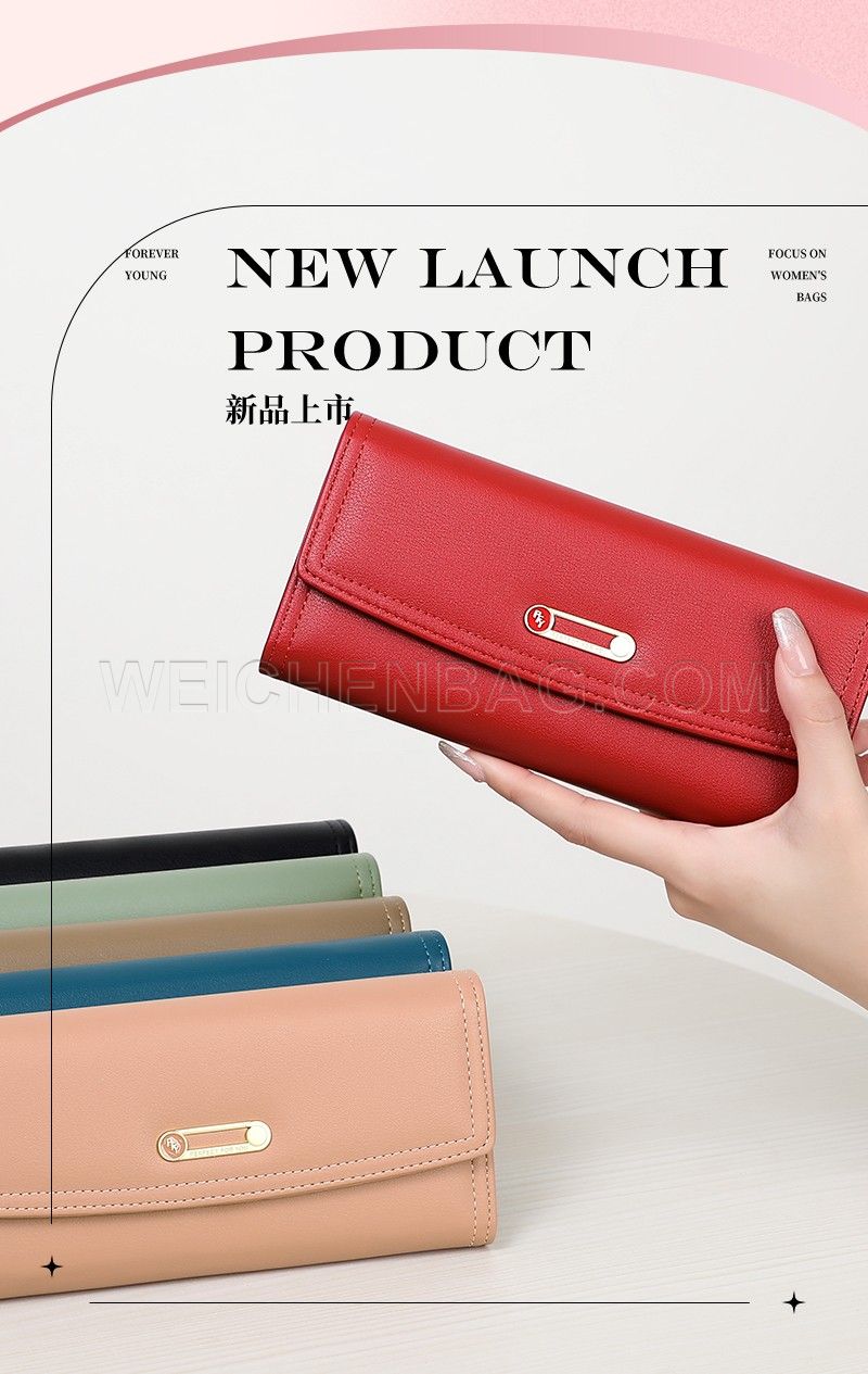 Ladies Long Purse 6301-028Y