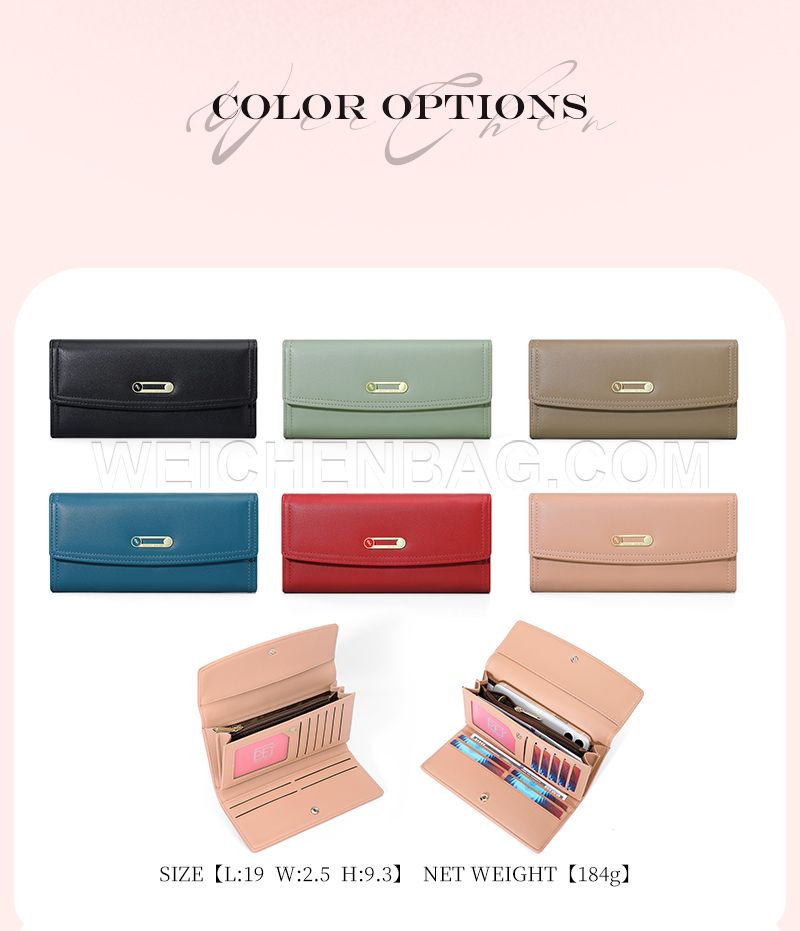 Ladies Long Purse 6301-028Y