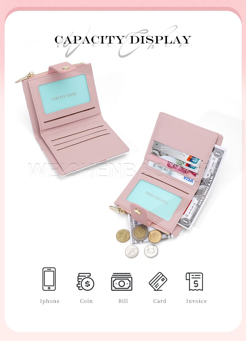 Ladies Short Purse 8303-029Y