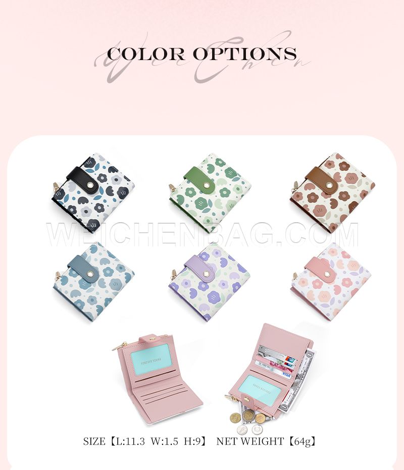 Ladies Short Purse 8303-029Y