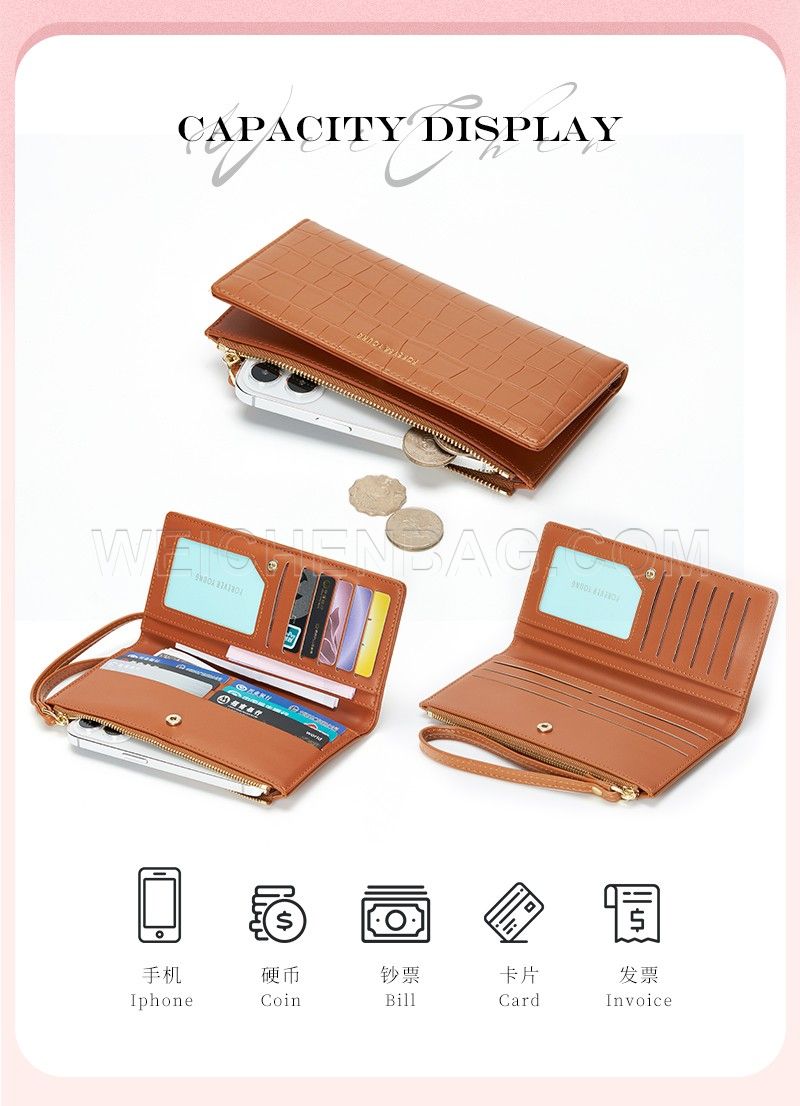 Ladies Long Purse 8302-011