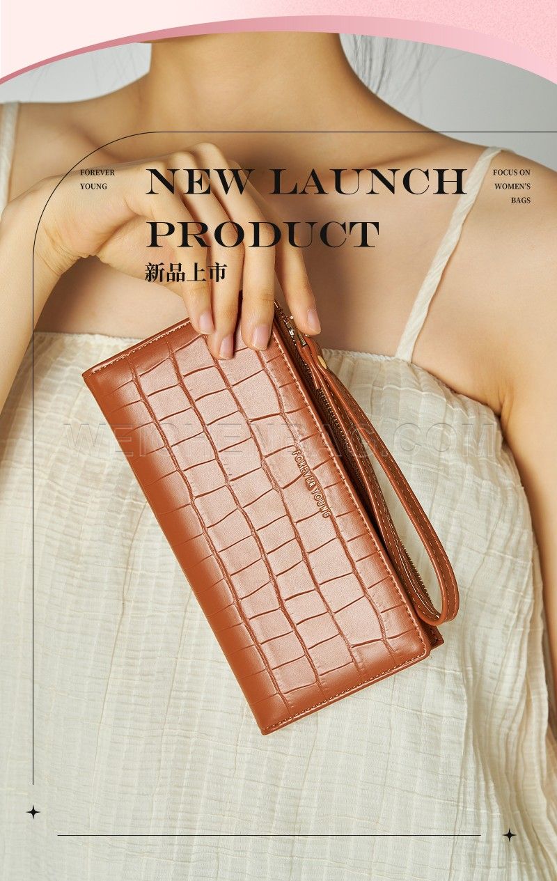 Ladies Long Purse 8302-011