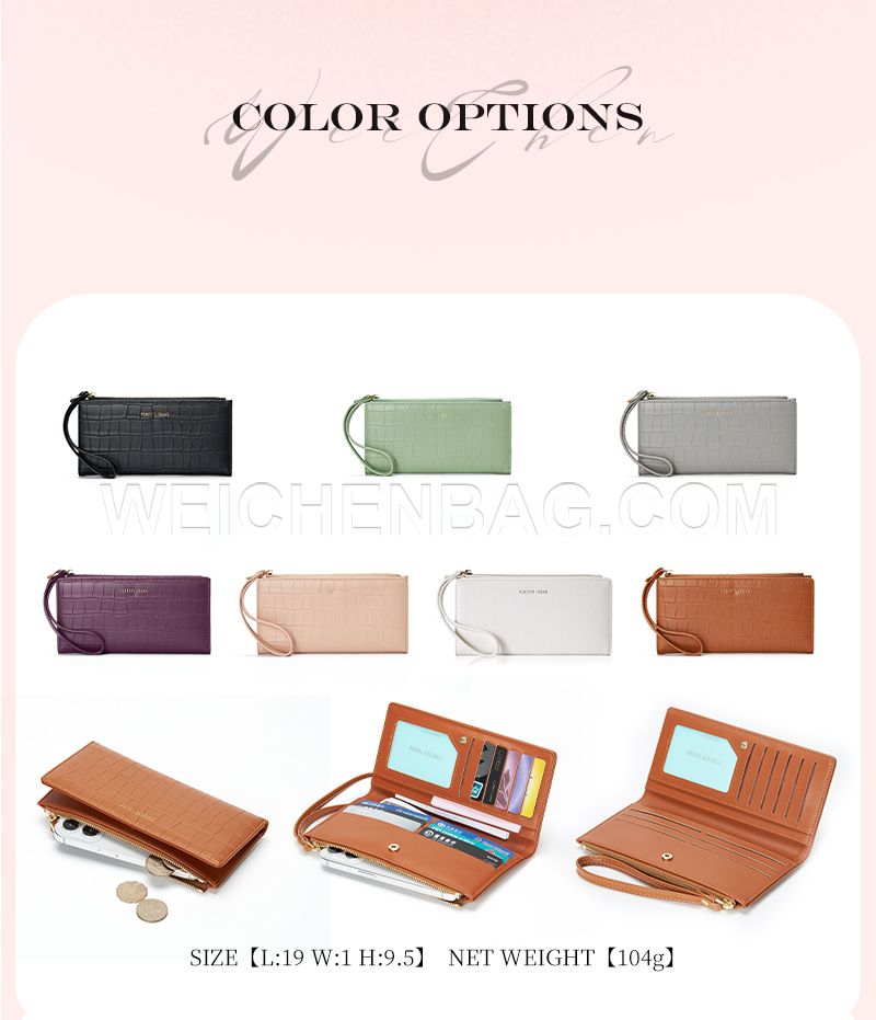 Ladies Long Purse 8302-011