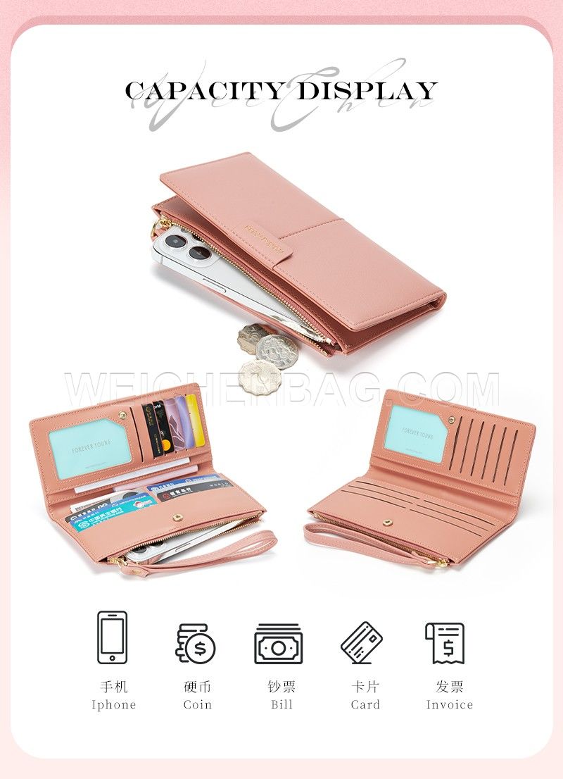 Ladies Long Purse 8302-012