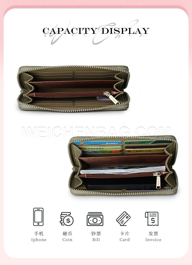 Ladies Long Purse 6306-004Y