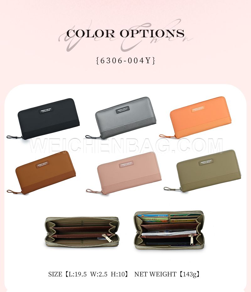 Ladies Long Purse 6306-004Y