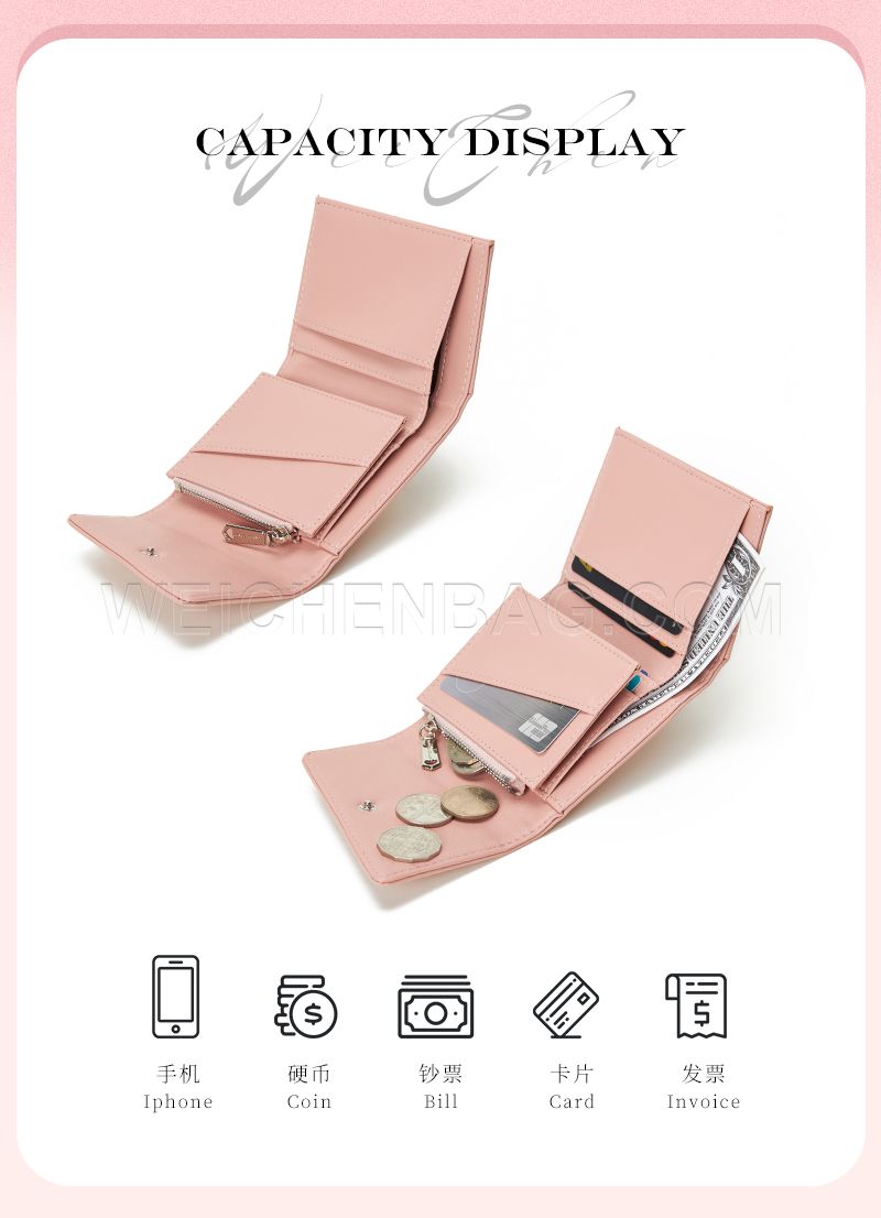 Ladies Short Purse 6348-002