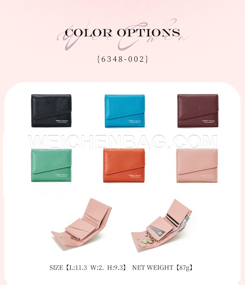 Ladies Short Purse 6348-002