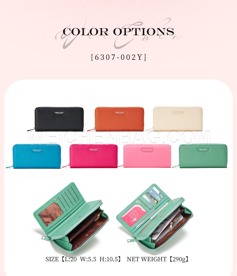 Ladies Long Purse 6307-002Y
