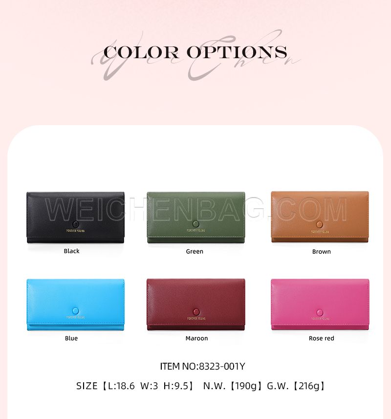 Ladies Long Purse 8323-005Y