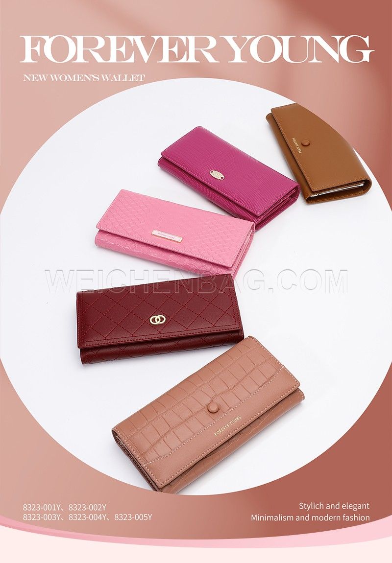 Ladies Long Purse 8323-004Y