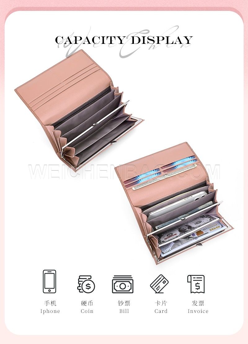 Ladies Long Purse 8323-004Y