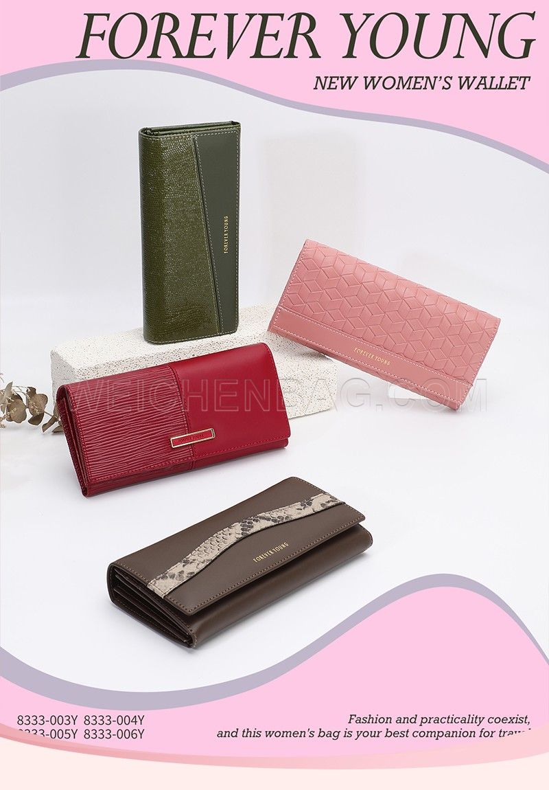 Ladies Long Purse 8333-006Y