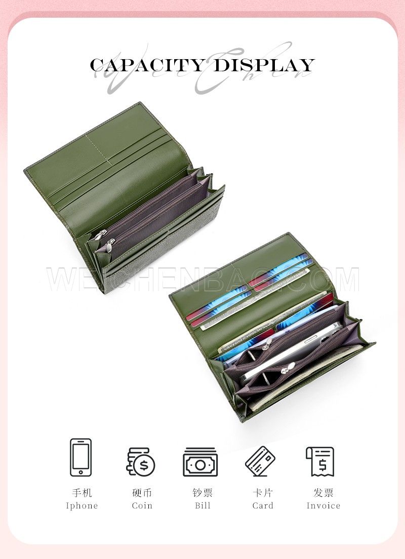 Ladies Long Purse 8333-006Y