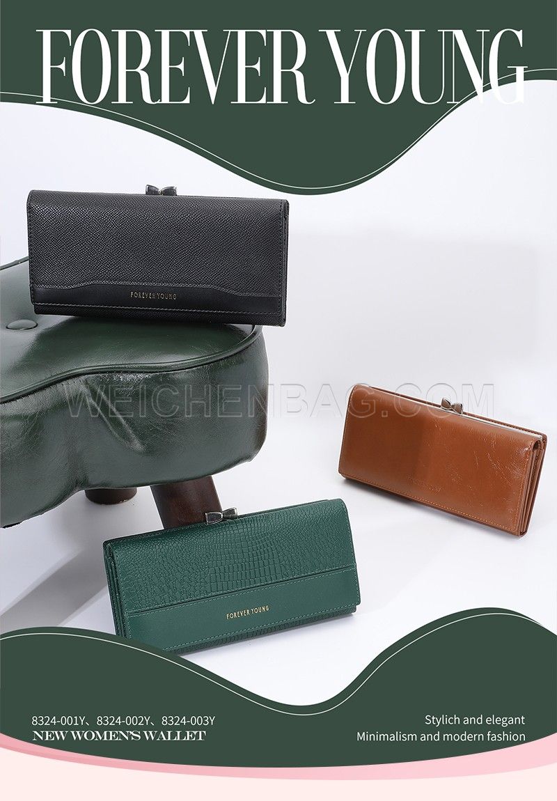 Ladies Long Purse 8324-001Y