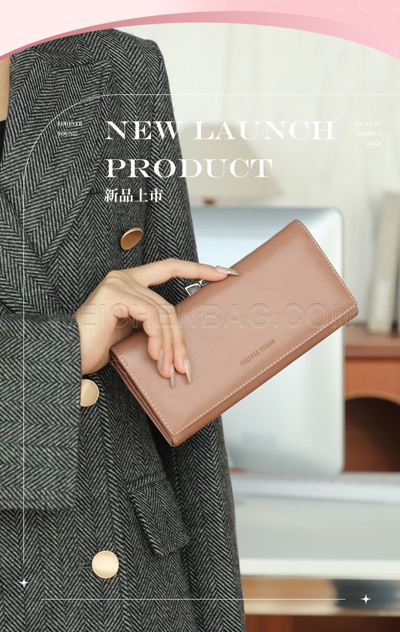 Ladies Long Purse 8324-001Y