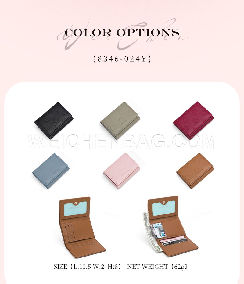 Ladies Short Purse 8346-024Y