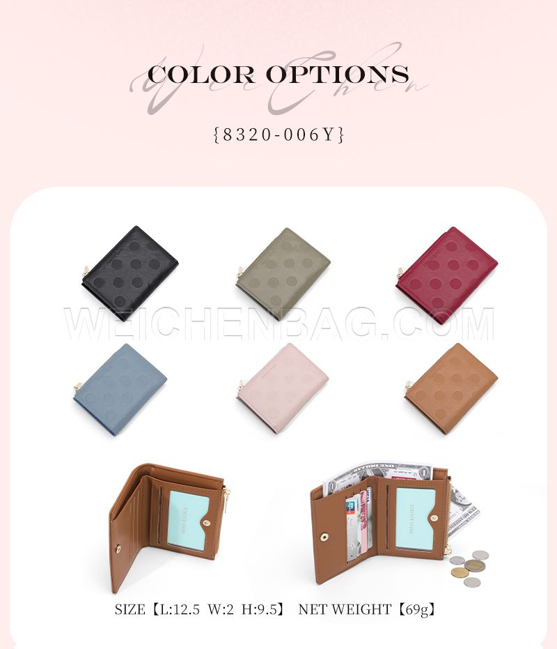 Ladies Short Purse 8320-006Y