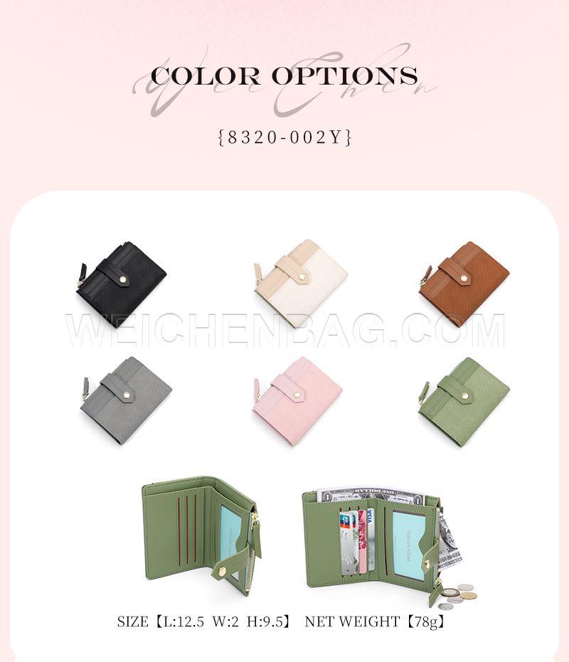 Ladies Short Purse 8320-002Y