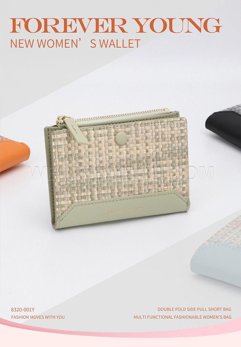 Ladies Short Purse 8320-001Y