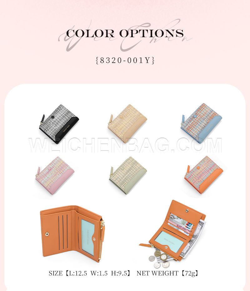 Ladies Short Purse 8320-001Y