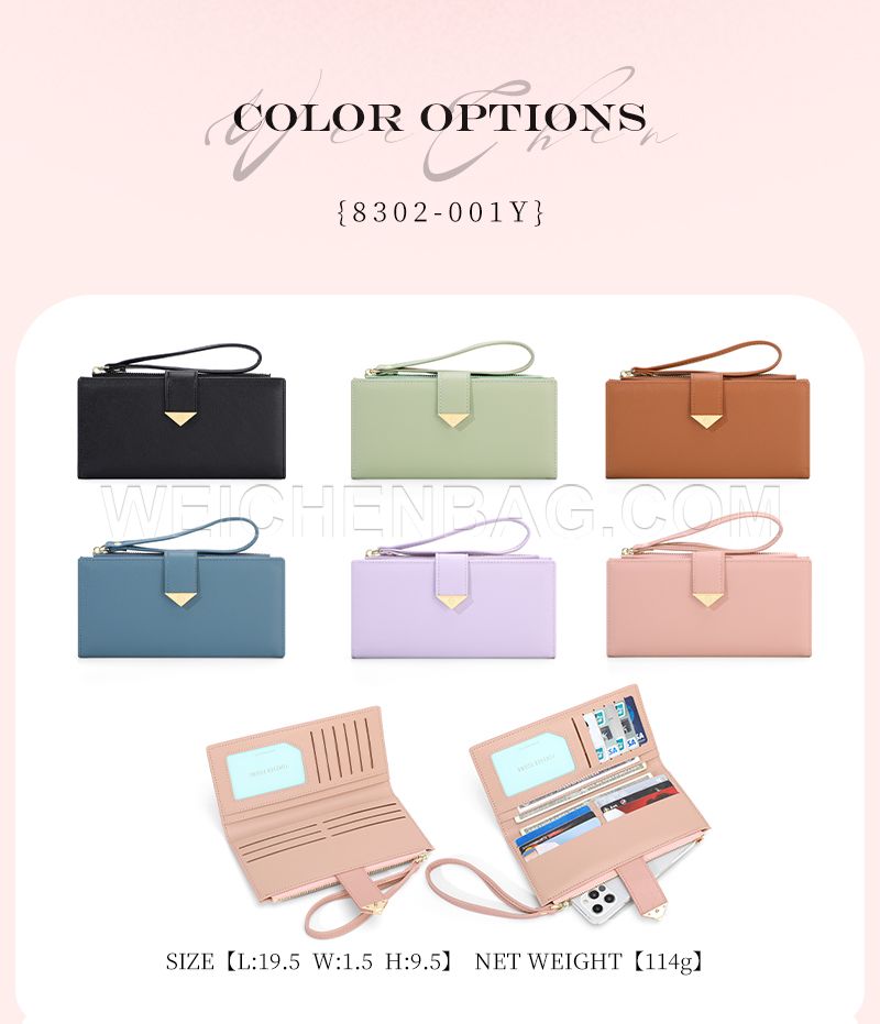 Ladies Long Purse 8302-001Y