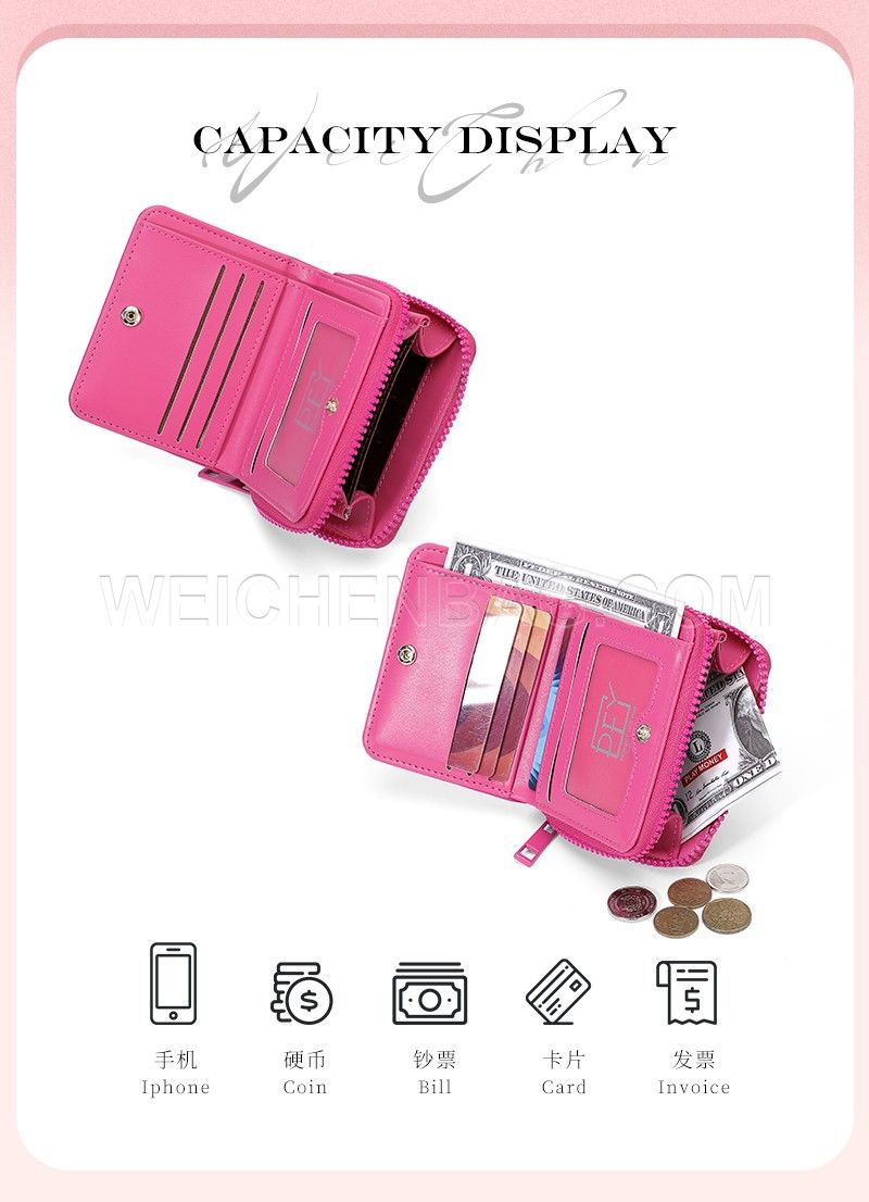 Ladies Short Purse 6309-002Y