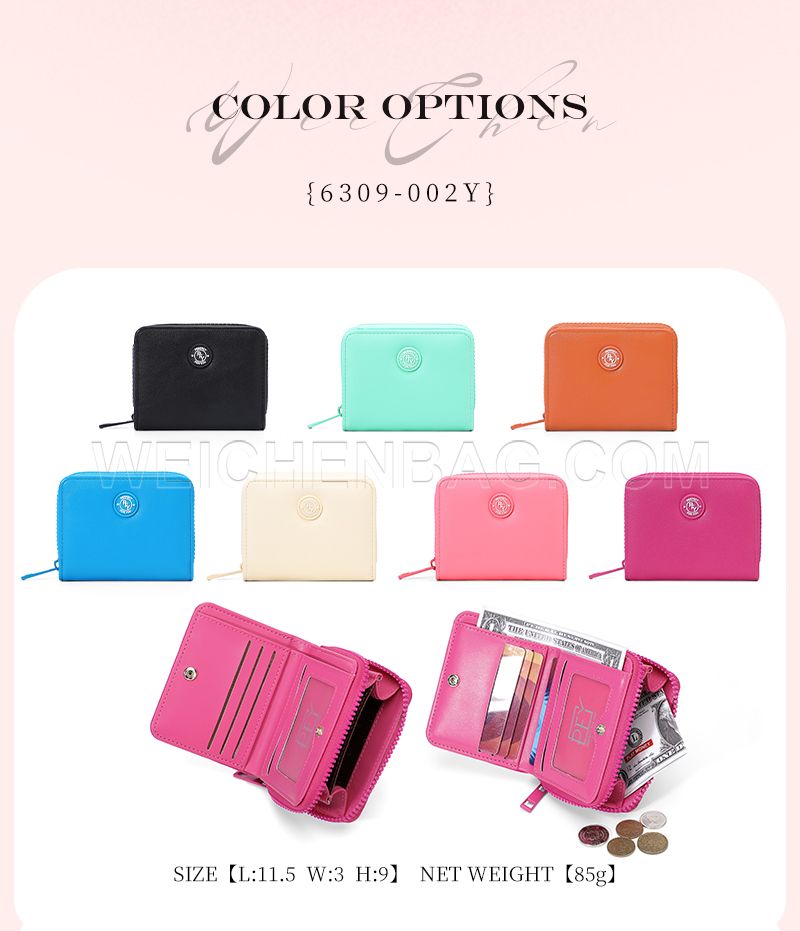 Ladies Short Purse 6309-002Y