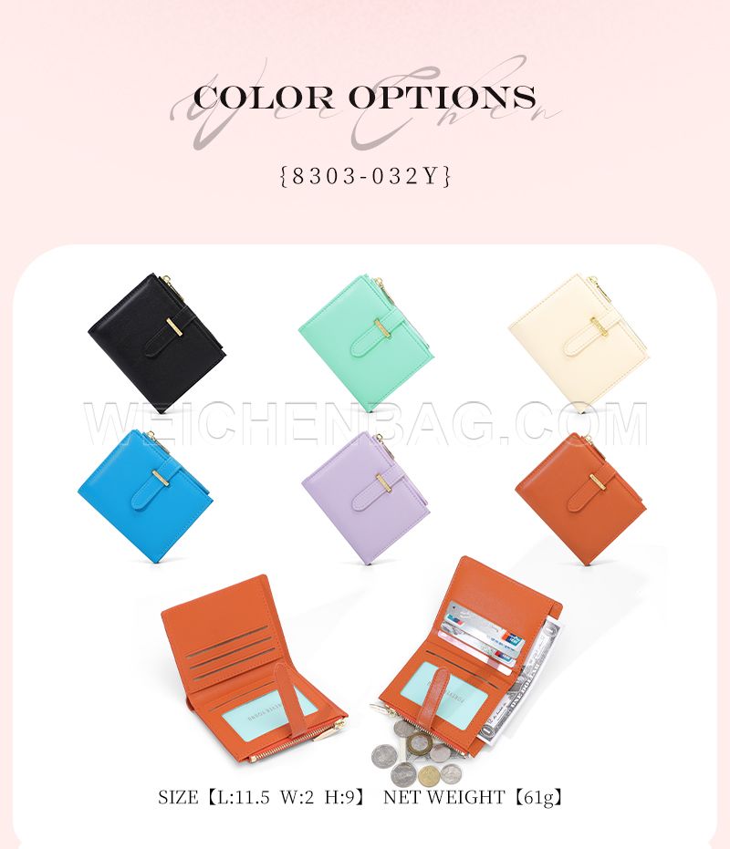 Ladies Short Purse 8303-032Y