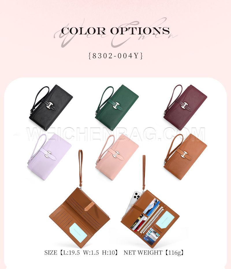Ladies Long Purse 8302-004Y