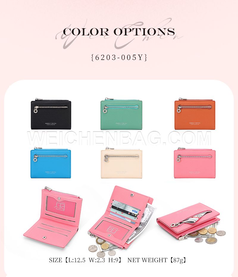 Ladies Short Purse 6203-005Y