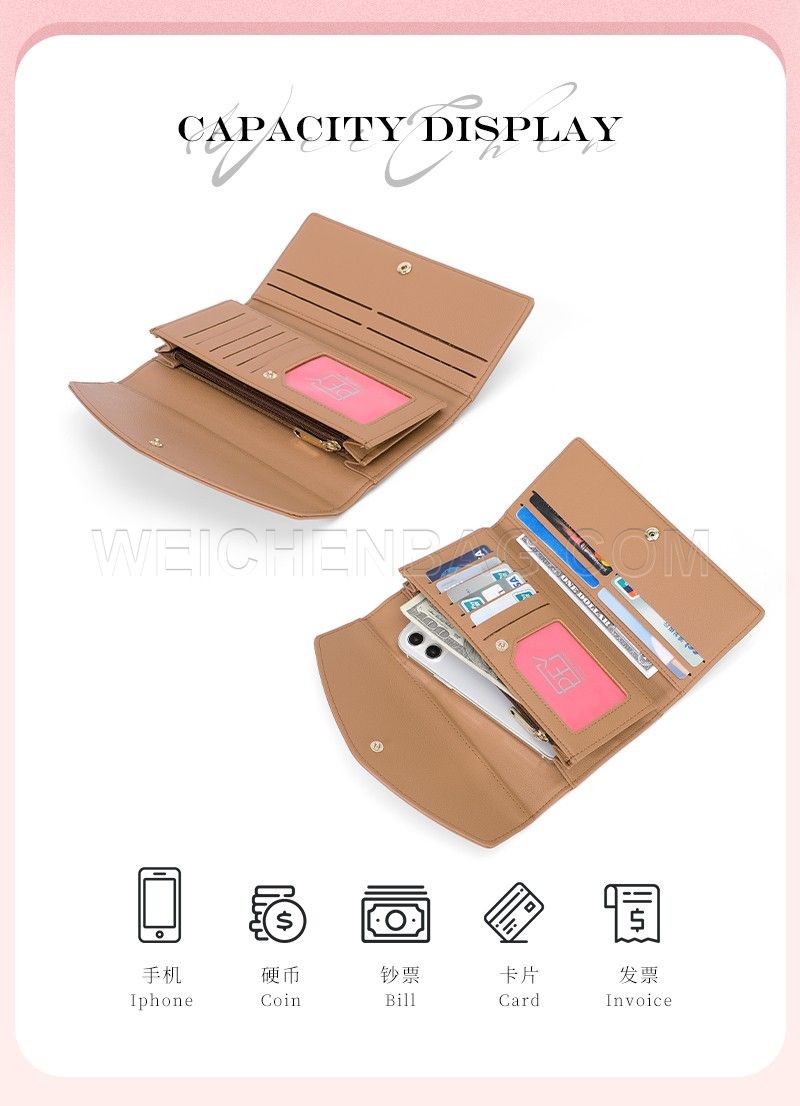 Ladies Long Purse 6301-025Y