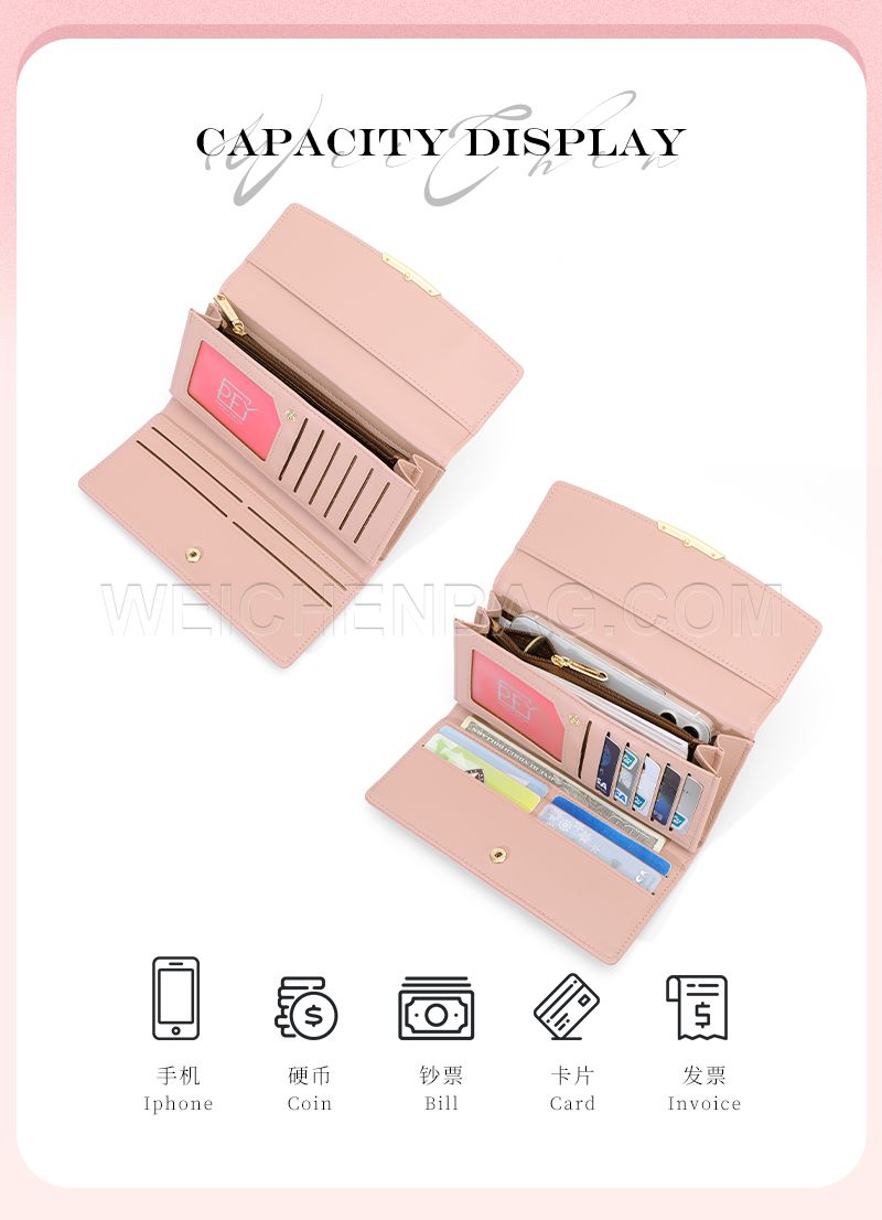 Ladies Long Purse 6301-024