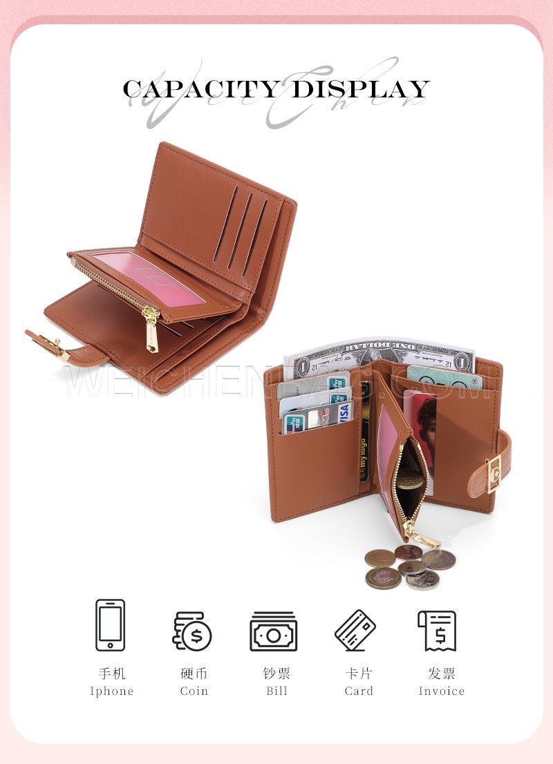 Ladies Short Purse 6336-001