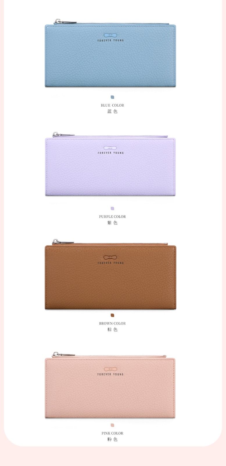 Ladies Long Purse 8302-008Y