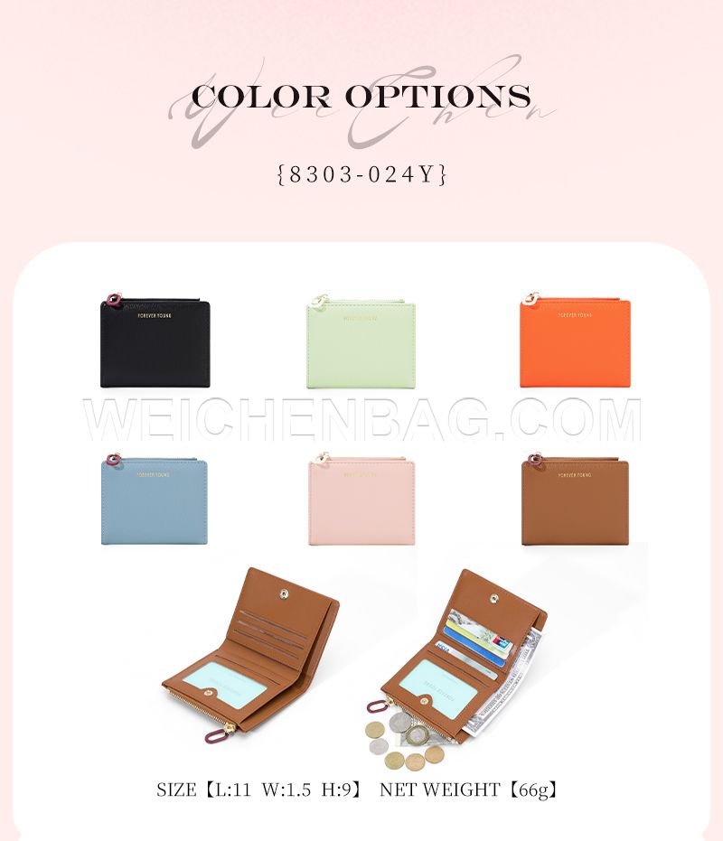 Ladies Short Purse 8303-024Y
