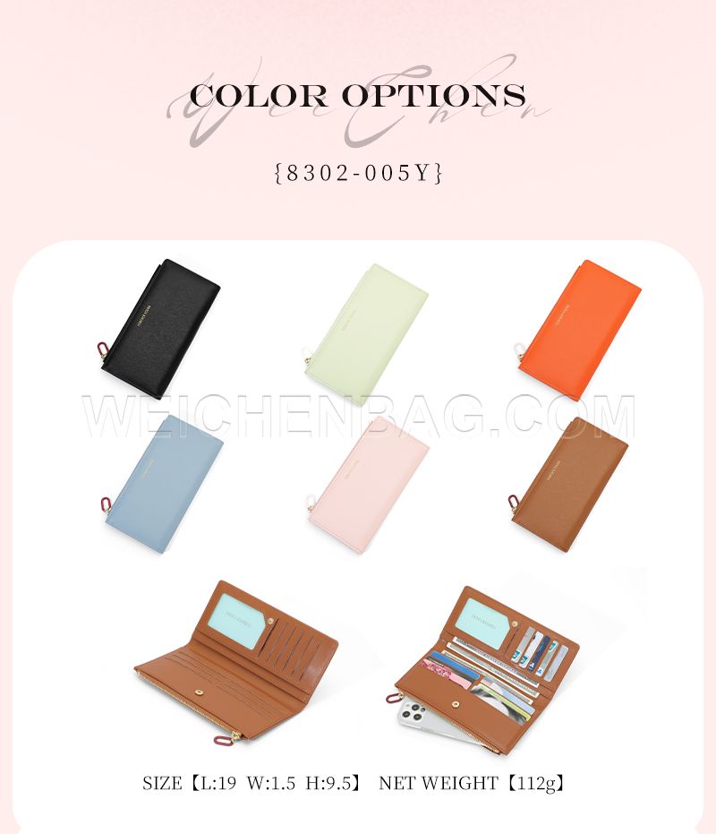 Ladies Long Purse 8302-005Y