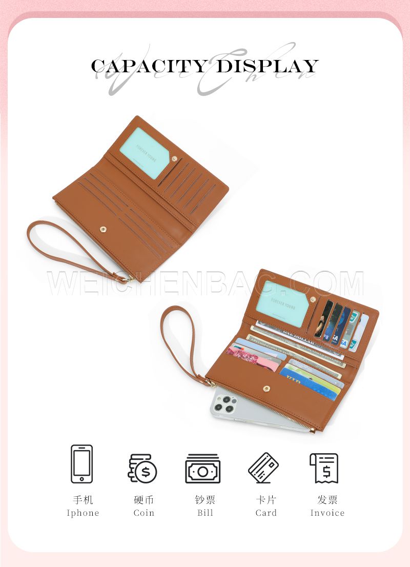 Ladies Long Purse 8302-007Y