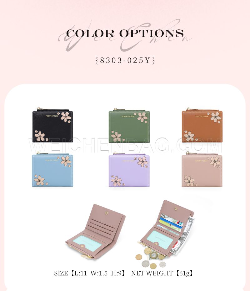Ladies Short Purse 8303-025Y