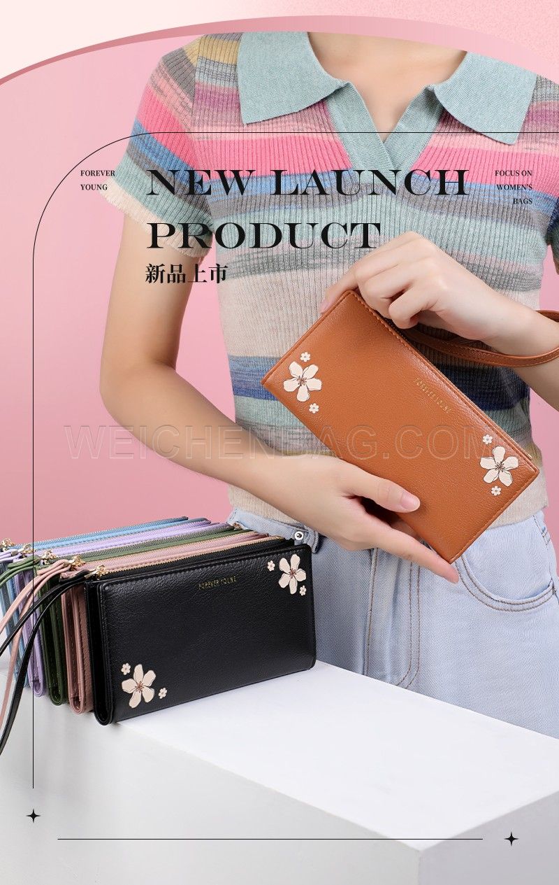 Ladies Long Purse 8302-006Y