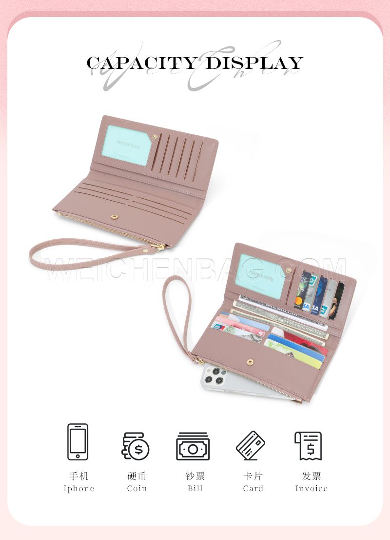 Ladies Long Purse 8302-006Y
