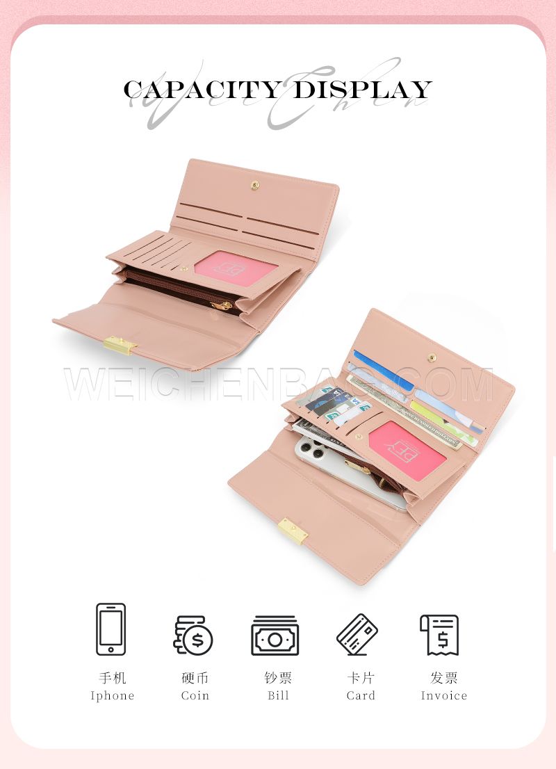 Ladies Long Purse 6301-022