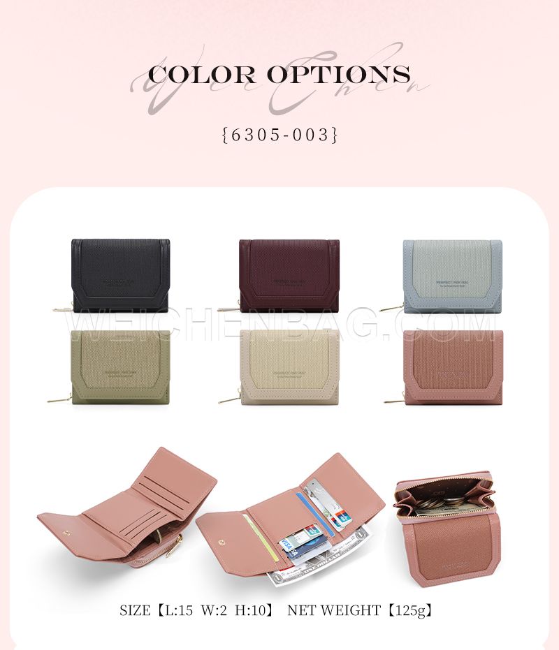 Ladies Short Purse 6305-003